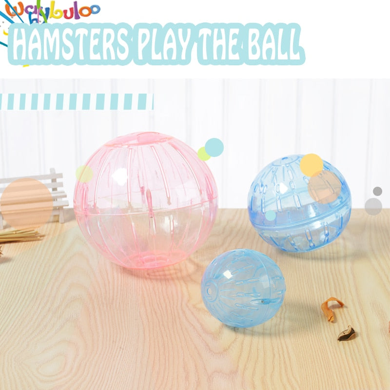 Guinea Pig Motion The Ball Toy Home Small Pet Hamster Running Ball 18/31cm Rabbit Jogging Chinchilla Running The Ball