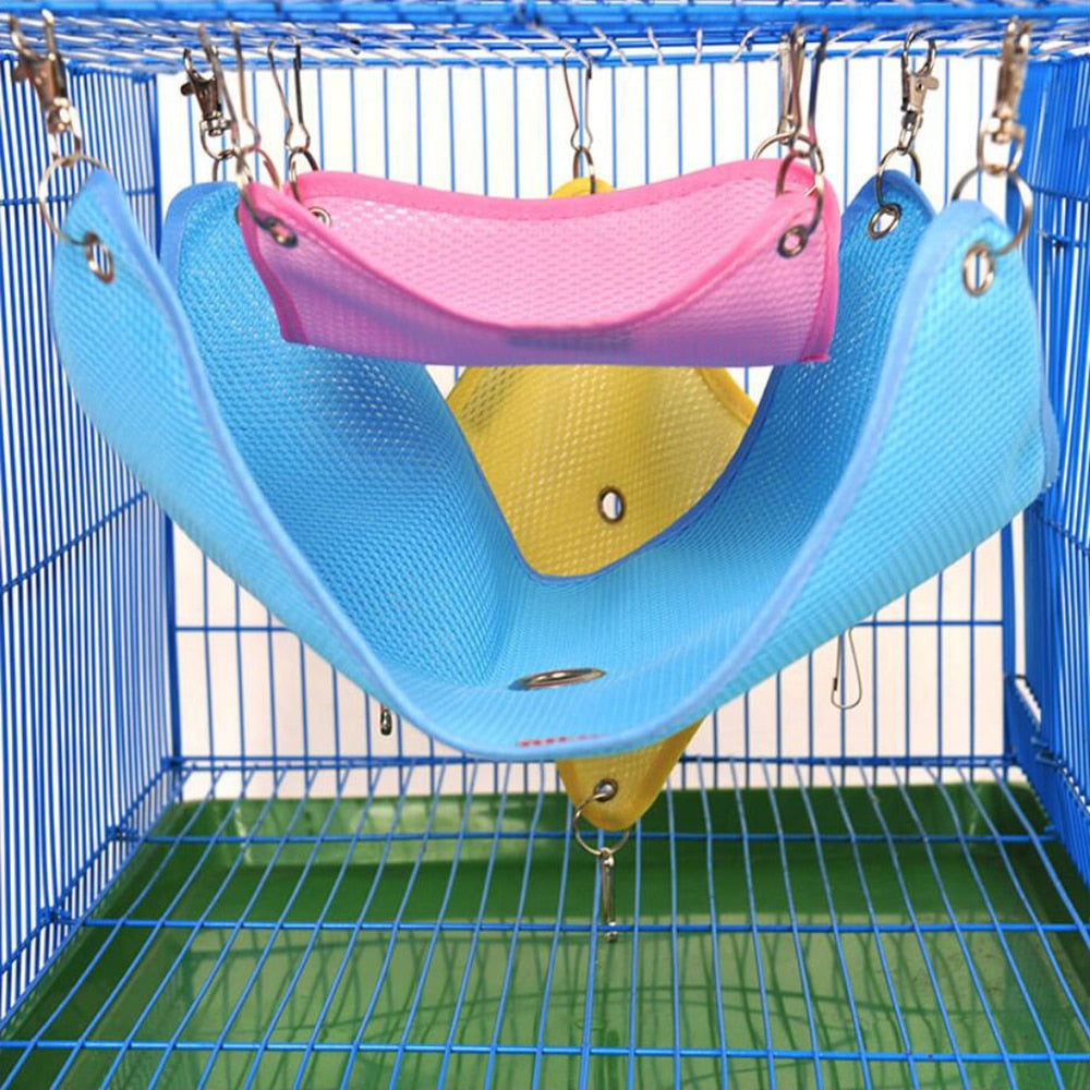 Bola Hamster Cage Hammock For Rats Animals Small Pet Hamster Toy Hammock Hanging Bed Rabbit Toys Guinea Pig Hedgehog Accessories